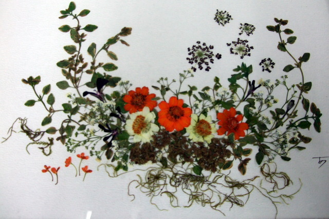 押し花展