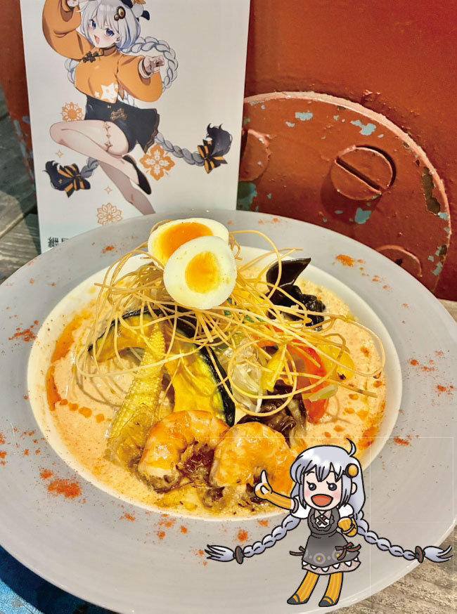 あかりちゃんのお御髪冷やしトムヤム麺画像
